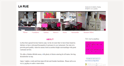 Desktop Screenshot of laruerestaurant.co.uk